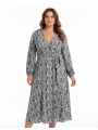ELOQUII Snake Skin Print Dress Size 26