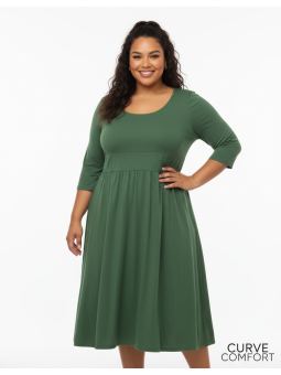 Blu Sky Clothing Co. Green Dress Size 1X