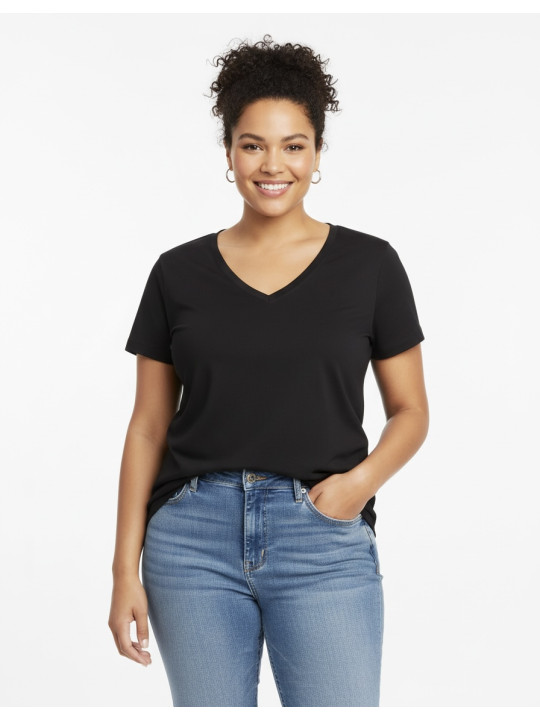 GAP Black Basic Tee Size XL