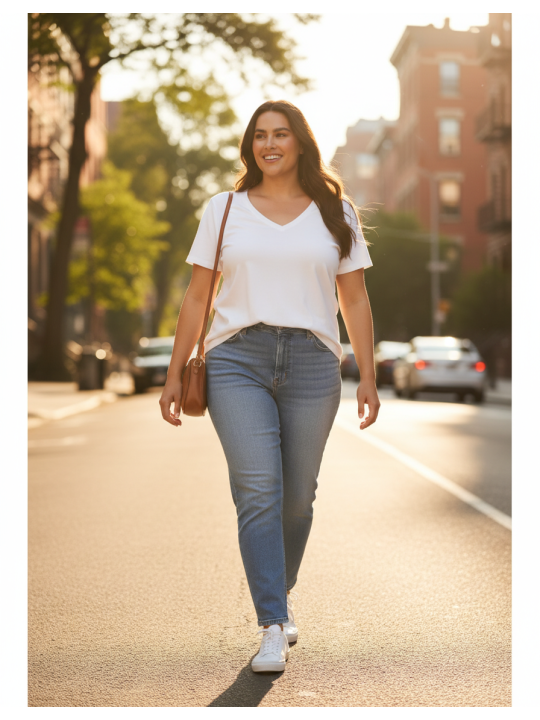 GAP White Basic Tee Size XL