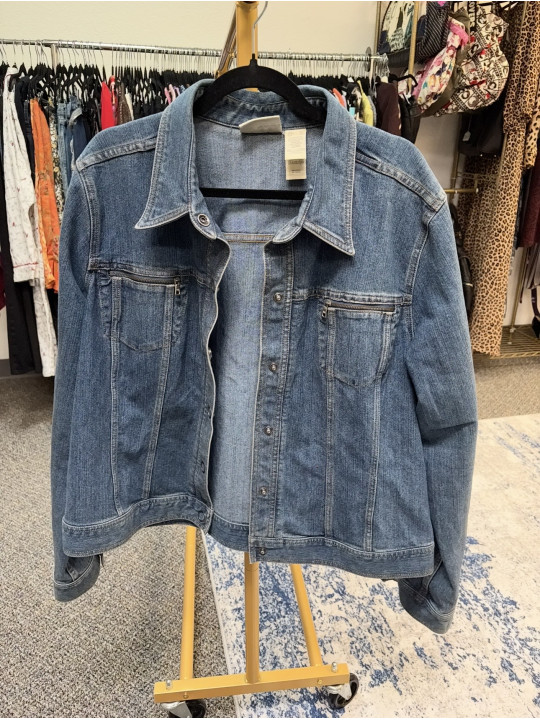 Liz Claiborne Denim Jacket Size XL