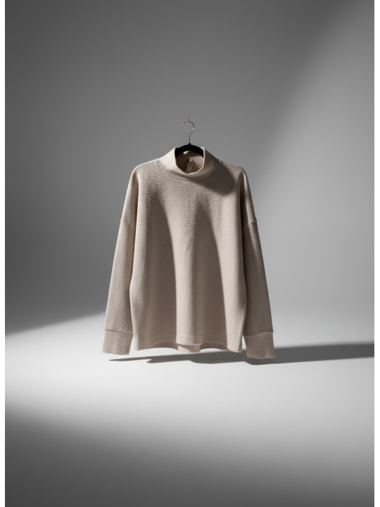 90 Degrees Cream Sweater Size XL