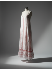 Torrid White/Pink Stripe Maxi Dress Size 3 (22/24)
