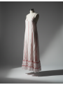 Torrid White/Pink Stripe Maxi Dress Size 3 (22/24)
