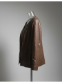 Dana Buchman Snake Skin Pattern Brown Jacket Size 0X