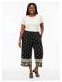 J. Jill Black Cropped Cotton Pant Size 1X