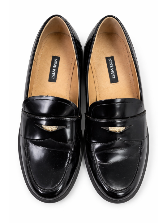 Nine West Black Loafers Size 11M