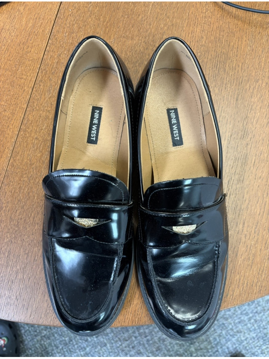 Nine West Black Loafers Size 11M