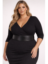 Eloquii Black Waist Belt Size 22/24