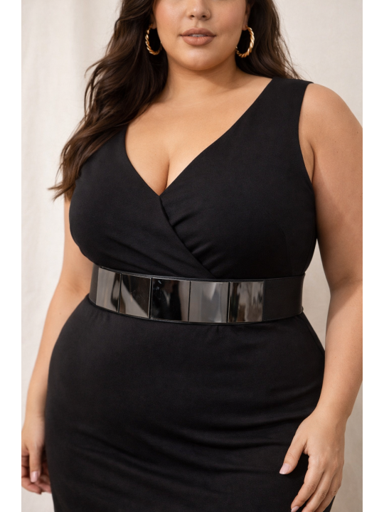 Metal Plate Waist Belt Size 4