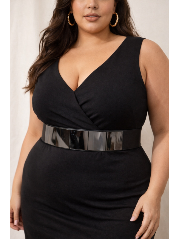 Metal Plate Waist Belt Size 4
