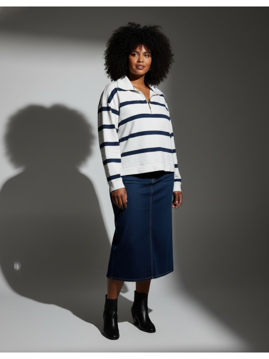 Haven Well Within Striped Sweater Size XXL