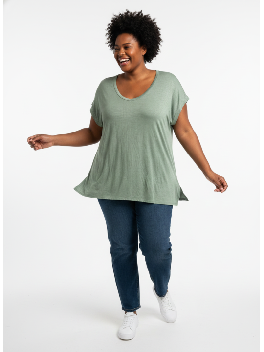 Old Navy Green Tee Size 2X NWT
