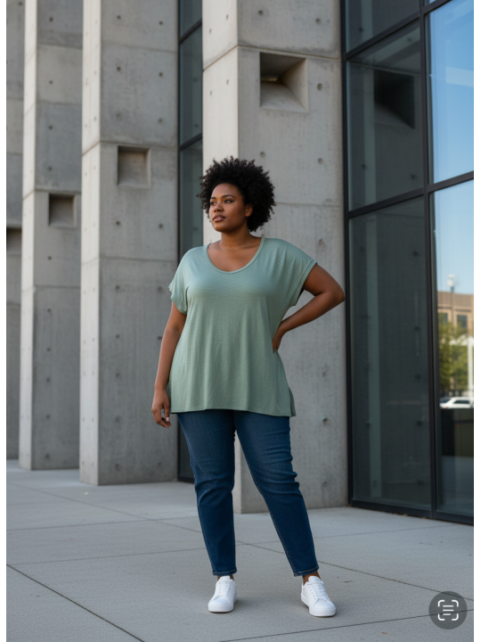 Old Navy Green Tee Size 2X NWT
