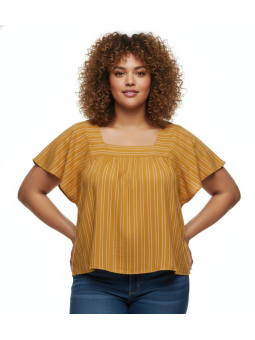SONOMA Orange Blouse Size XL NWT