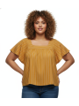 SONOMA Orange Blouse Size XL NWT
