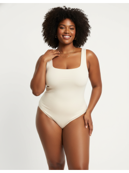 A New Day Beige Bodysuit Size XXL NWT