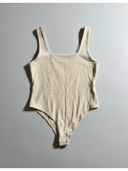 A New Day Beige Bodysuit Size XXL NWT