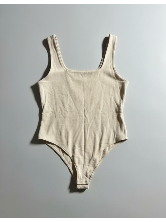 A New Day Beige Bodysuit Size XXL NWT