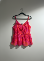 TORRID Pink/Orange Tank Size 1 (14/16) NWT