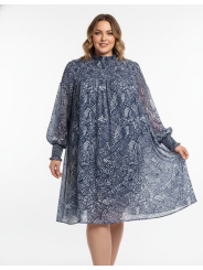 Terra & Sky Blue Dress Size 2X