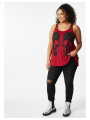 HOTTOPIC Red Glitter Skull Tank Size 1 NWT