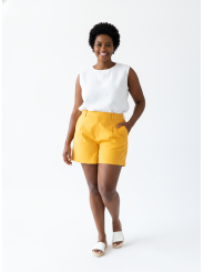 GABIFRESH Yellow Shorts Size 2 NWT