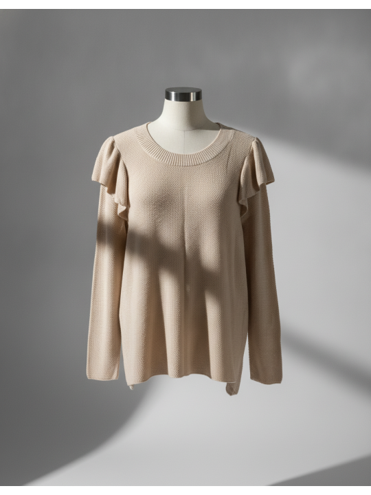 Lane Bryant Beige Knit Sweater Size 22/24