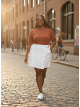 TORRID White Skort Size 22 NWT