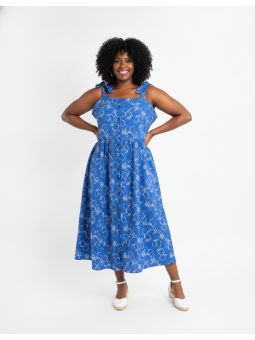Free Assembly Blued Summer Dress Size 3X NWT