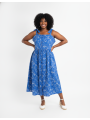 Free Assembly Blued Summer Dress Size 3X NWT