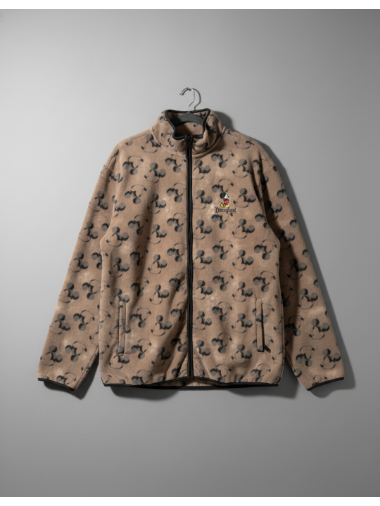 Disney Brown Fleece Zip-Up Size 3X NWT