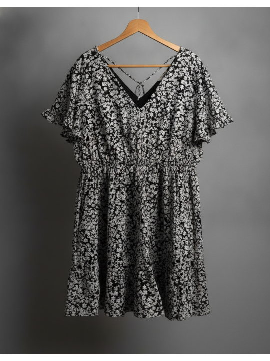 Terra & Sky Floral Dress Size 2X NWT