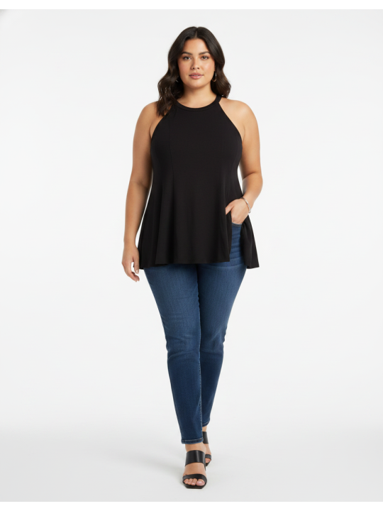 TORRID Black Tank Size 3 (22/24)