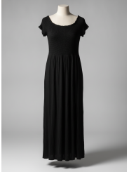 City Chic Black Off the Shoulder Dress Size 18