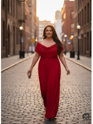 ELOQUII Red Dress Size 20