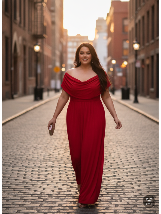 ELOQUII Red Dress Size 20