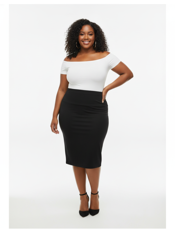 TORRID Black Pencil Skirt Size 2 (18/20)