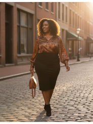 TORRID Black Pencil Skirt Size 2 (18/20)