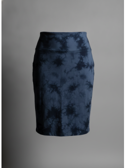 TORRID Blue Tie-Dye Pencil Skirt Size 2 (18/20)