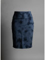 TORRID Blue Tie-Dye Pencil Skirt Size 2 (18/20)