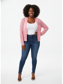TORRID Pink Shrug Size 3 (22/24)