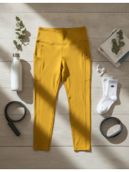 Wild Fable Mustard Yellow Leggings NWT Size XXL