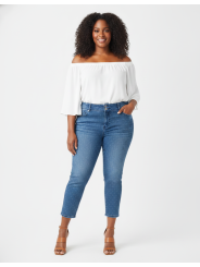 Torrid Polka Dot Denim Pant Size 20