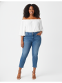 Torrid Polka Dot Denim Pant Size 20