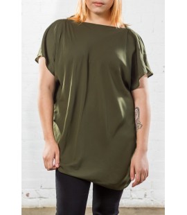 6TH AND LANE OLIVE TUNIC SIZE 24