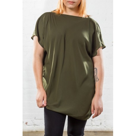 6TH AND LANE OLIVE TUNIC SIZE 24