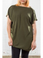 6TH AND LANE OLIVE TUNIC SIZE 24