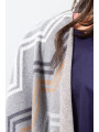 TALBOTS PRINTED PONCHO