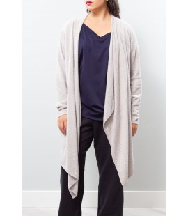 BAREFOOT DREAMS GRAY CARDIGAN 2X